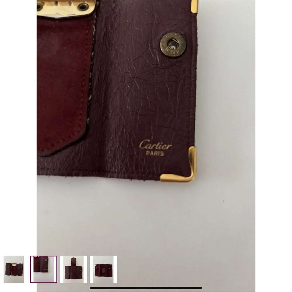 Cartier men's key holder. FINAL MARKDOWN